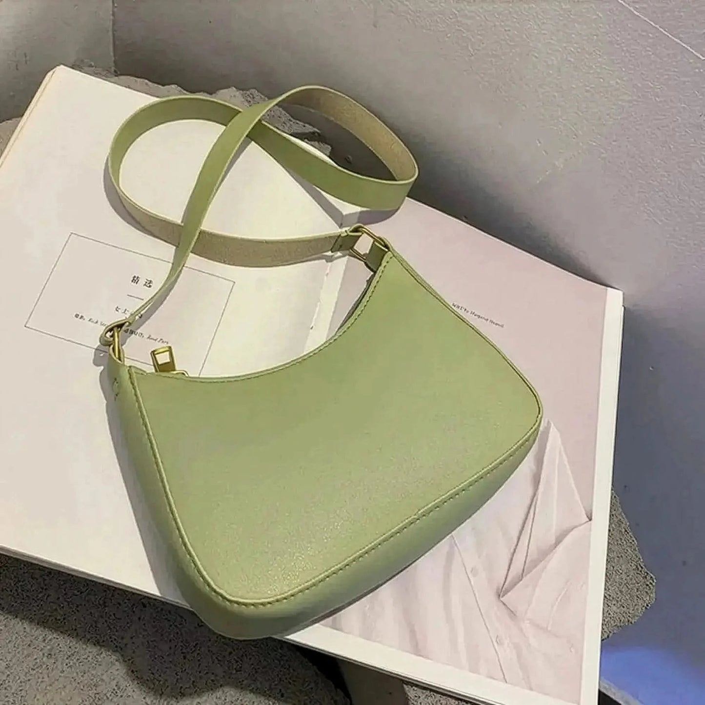 Sac Hobo Femme Simili Cuir Rétro - Saylana