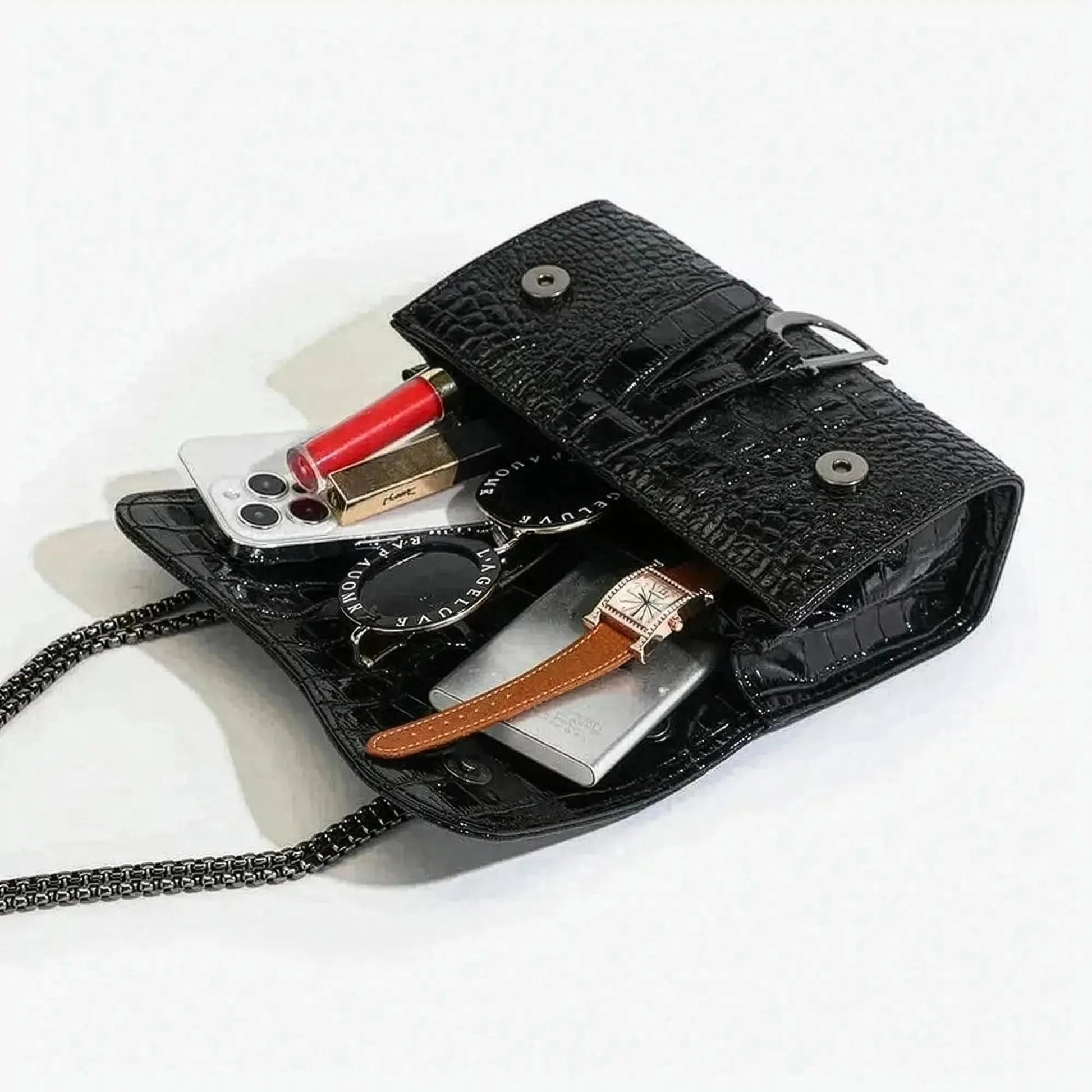 Sac Luxe Femme à Chaîne & Sequins - Saylana