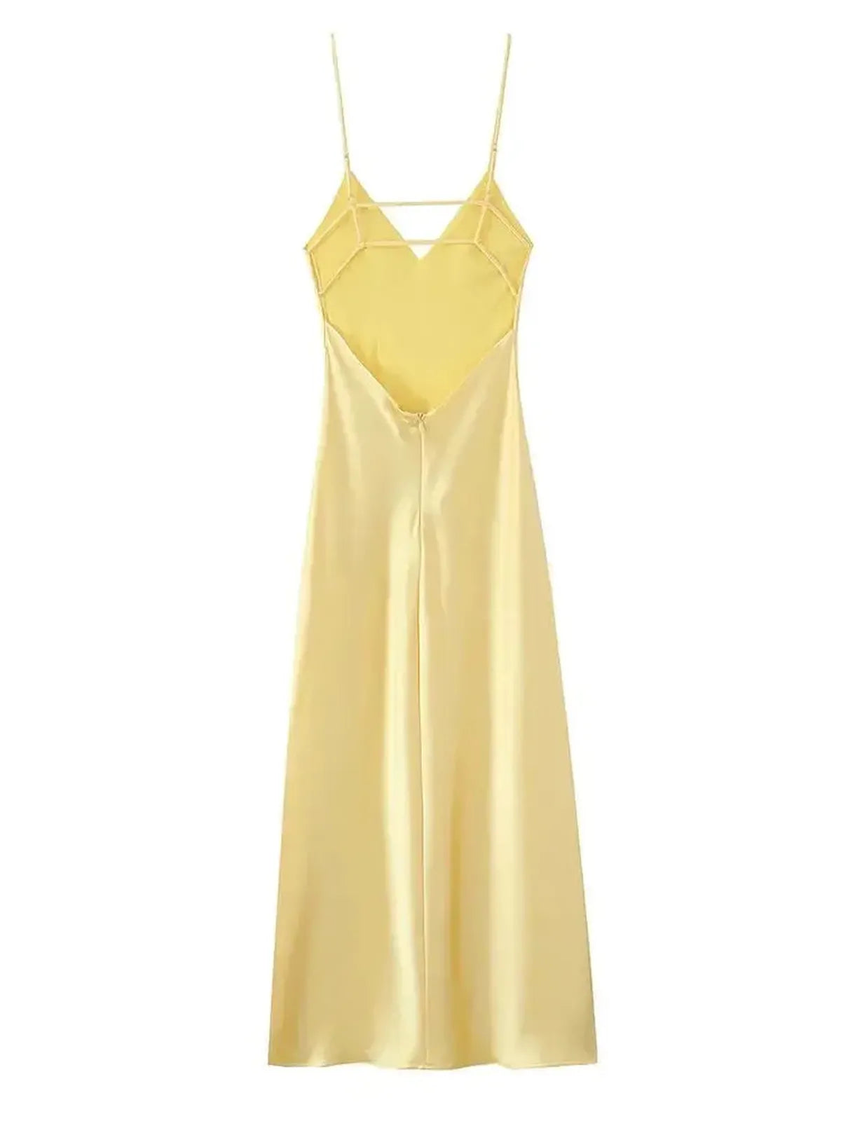 Satin Jaune Chic-Saylana