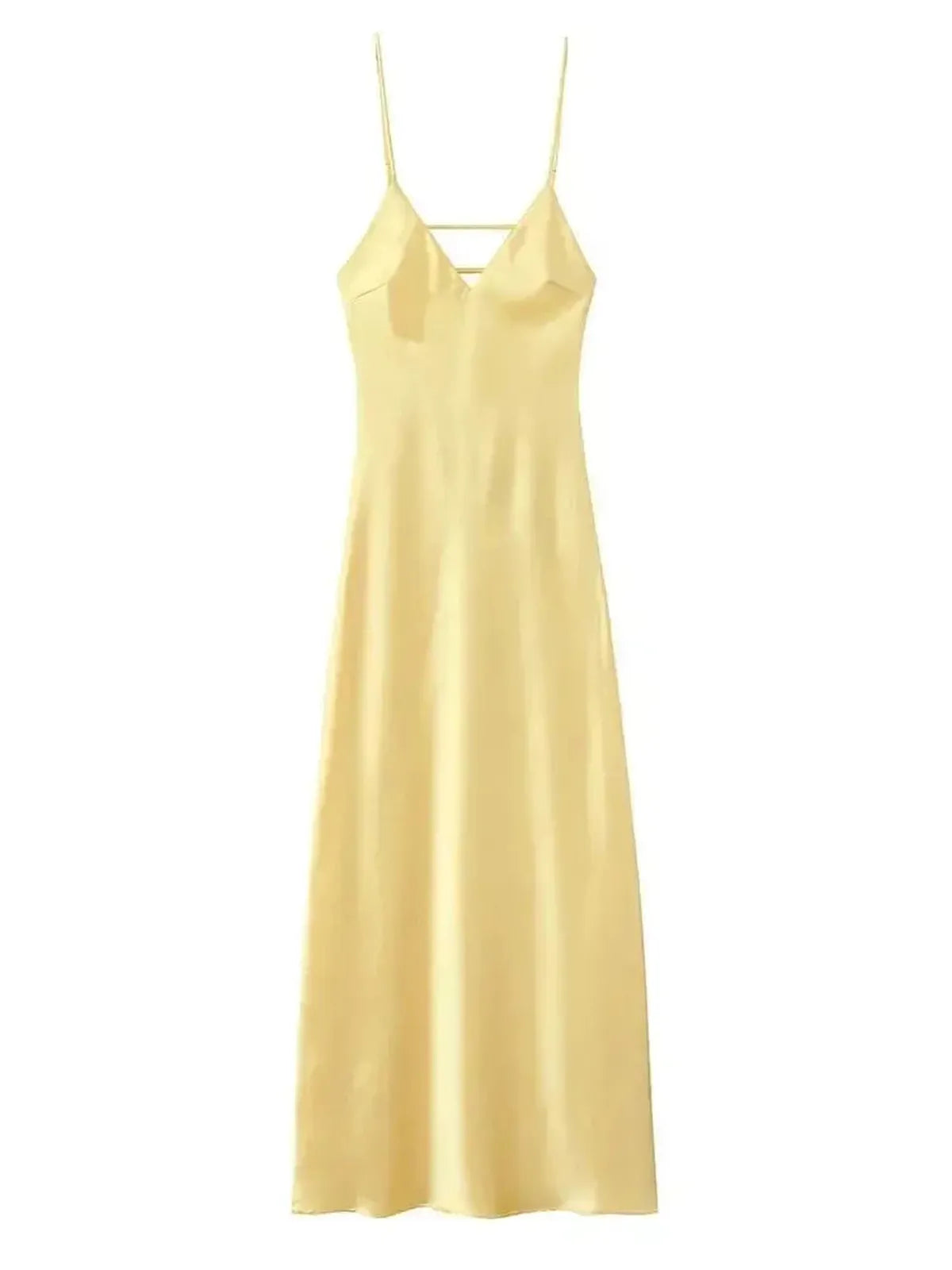 Satin Jaune Chic-Saylana