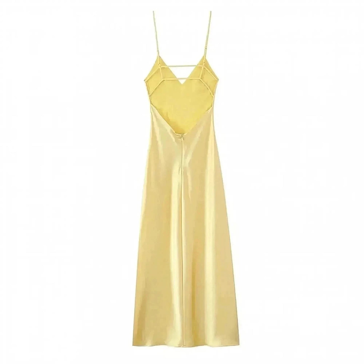 Satin Jaune Chic - Saylana