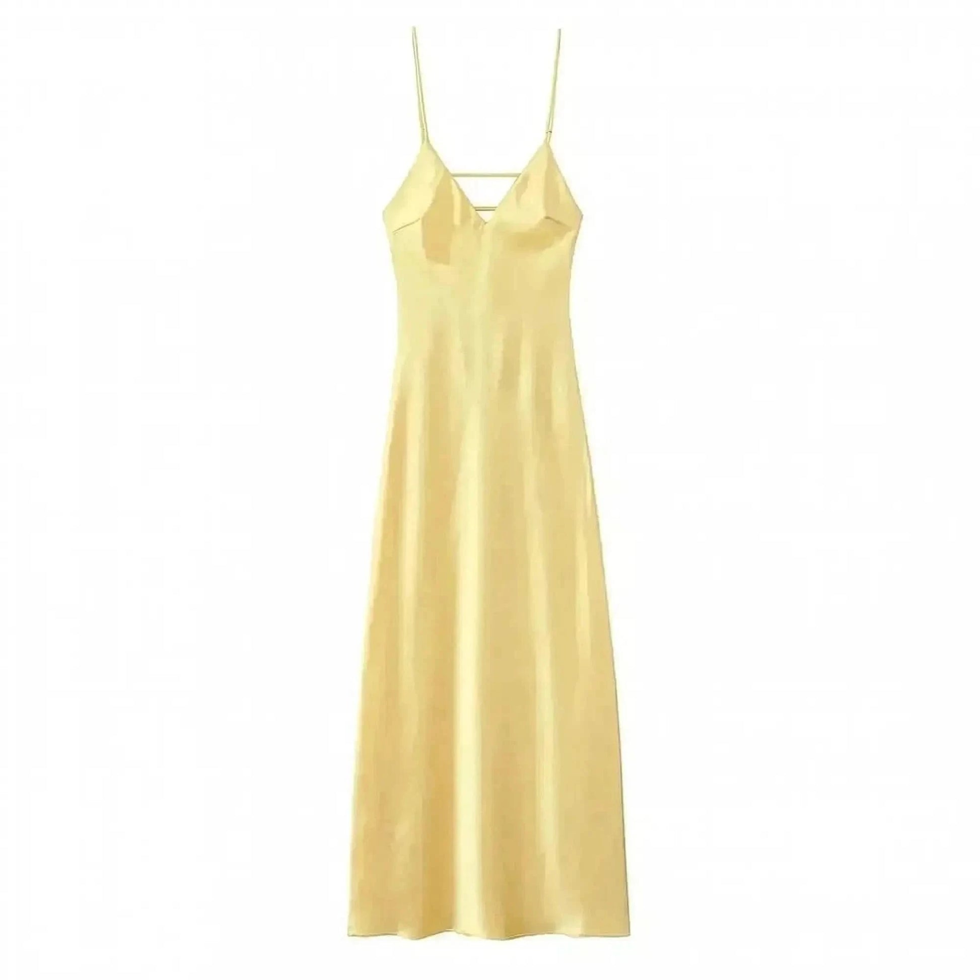 Satin Jaune Chic - Saylana