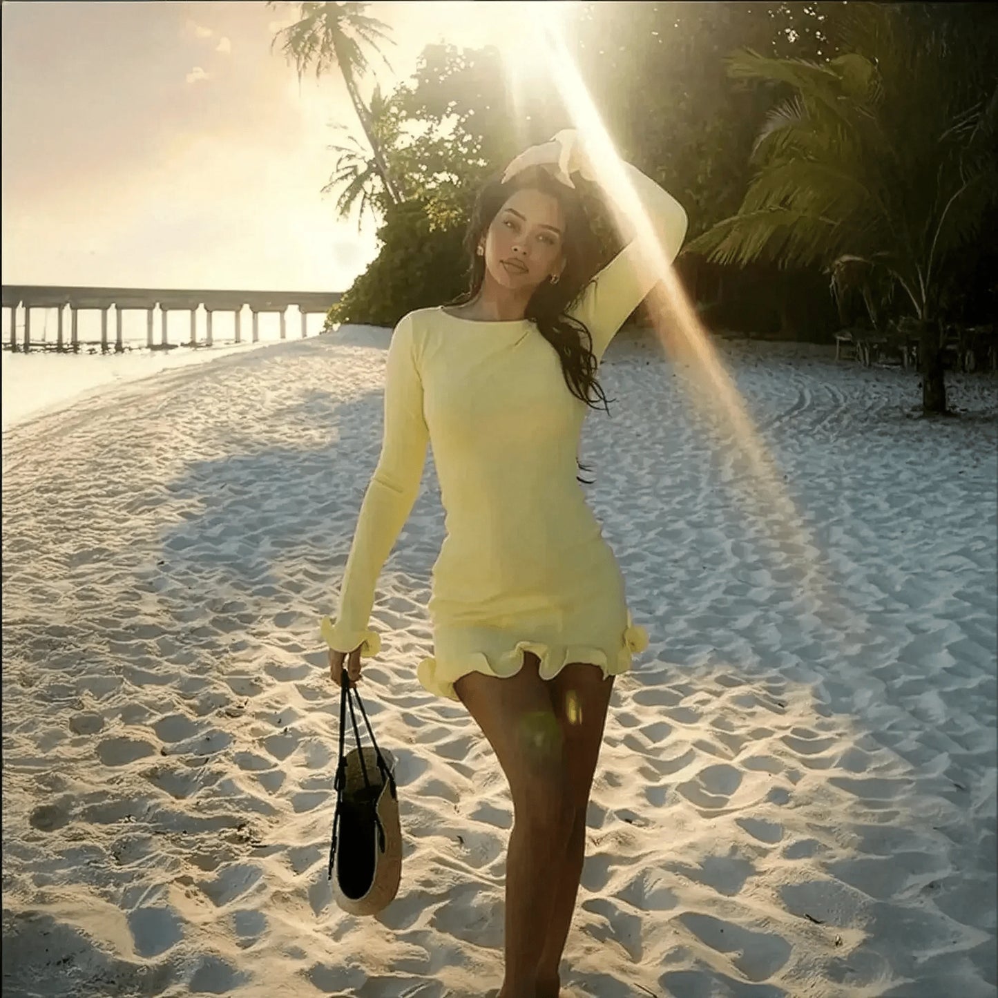 Satin Jaune Chic - Saylana