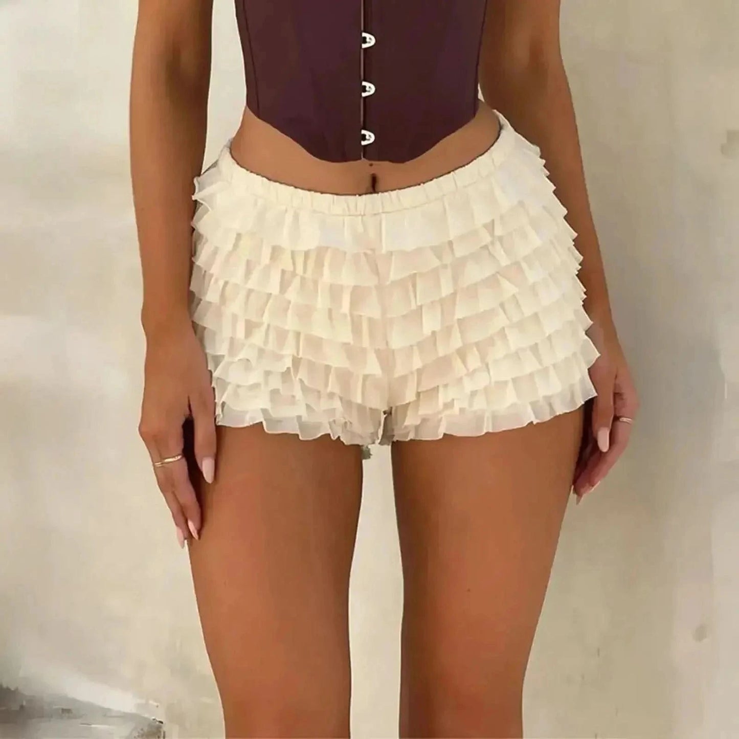 Short Bouffant Dentelle Style Lolita - Saylana