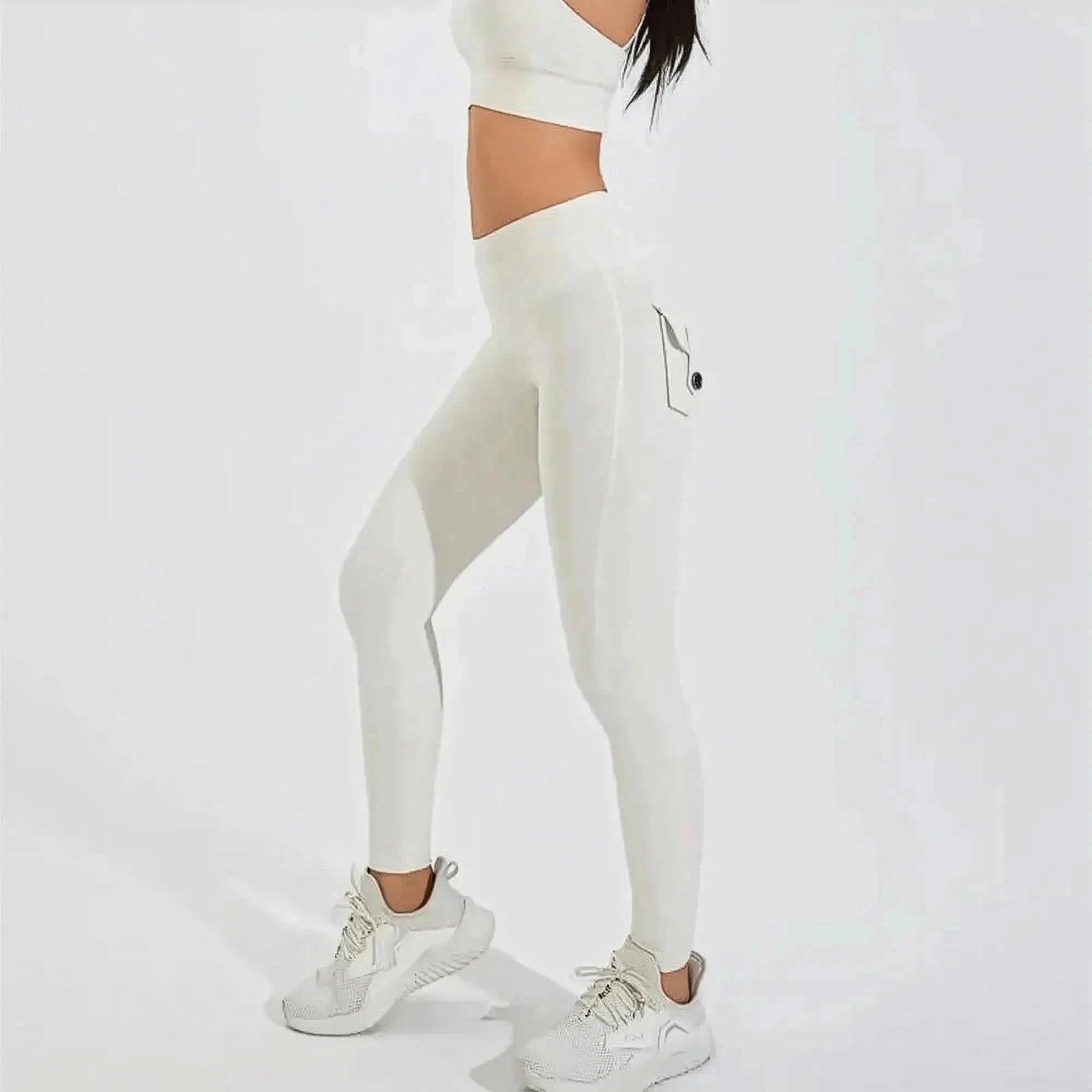 Legging Sport Femme Taille Haute Sans Couture - Saylana