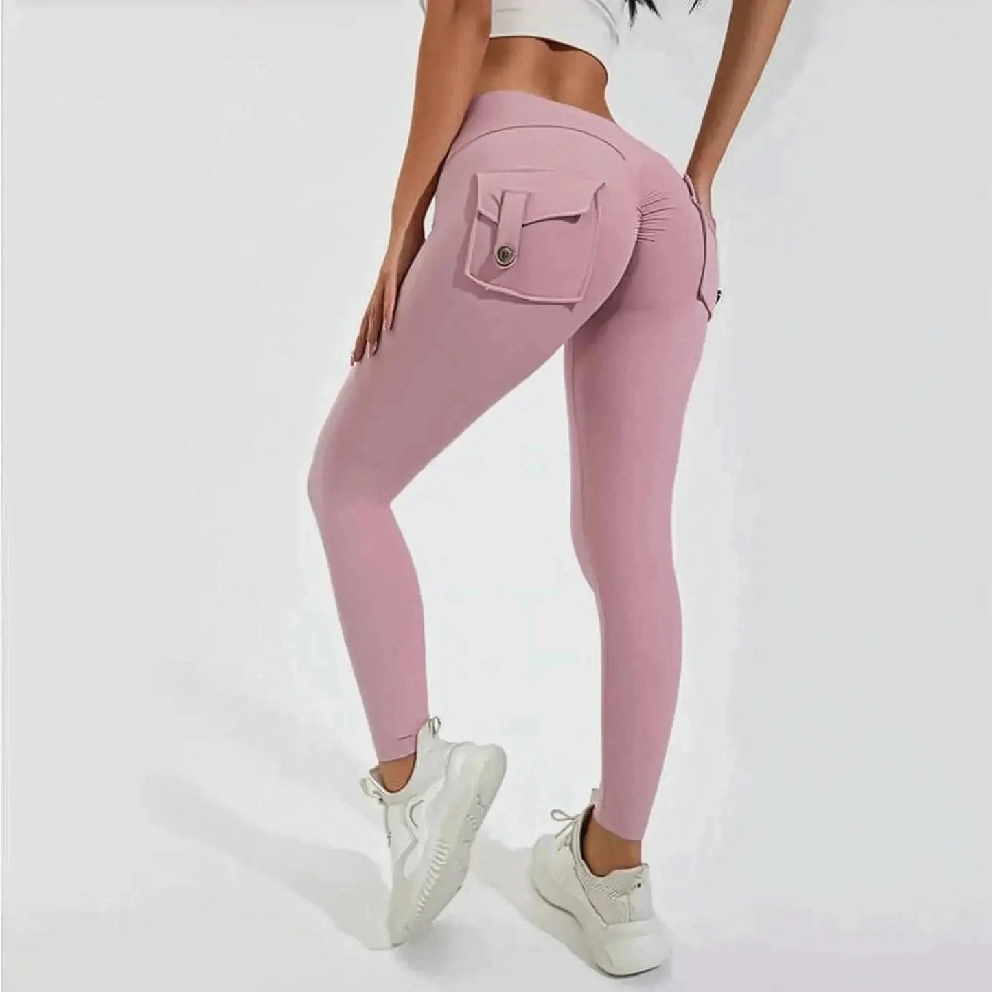 Legging Sport Femme Taille Haute Sans Couture - Saylana