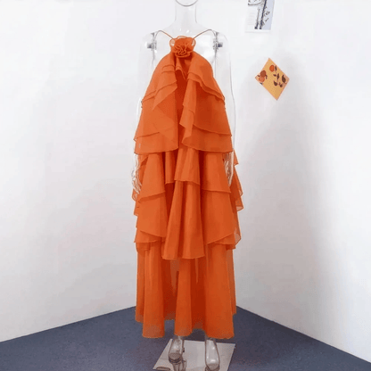 Robe Dos Nu Élégante - Saylana