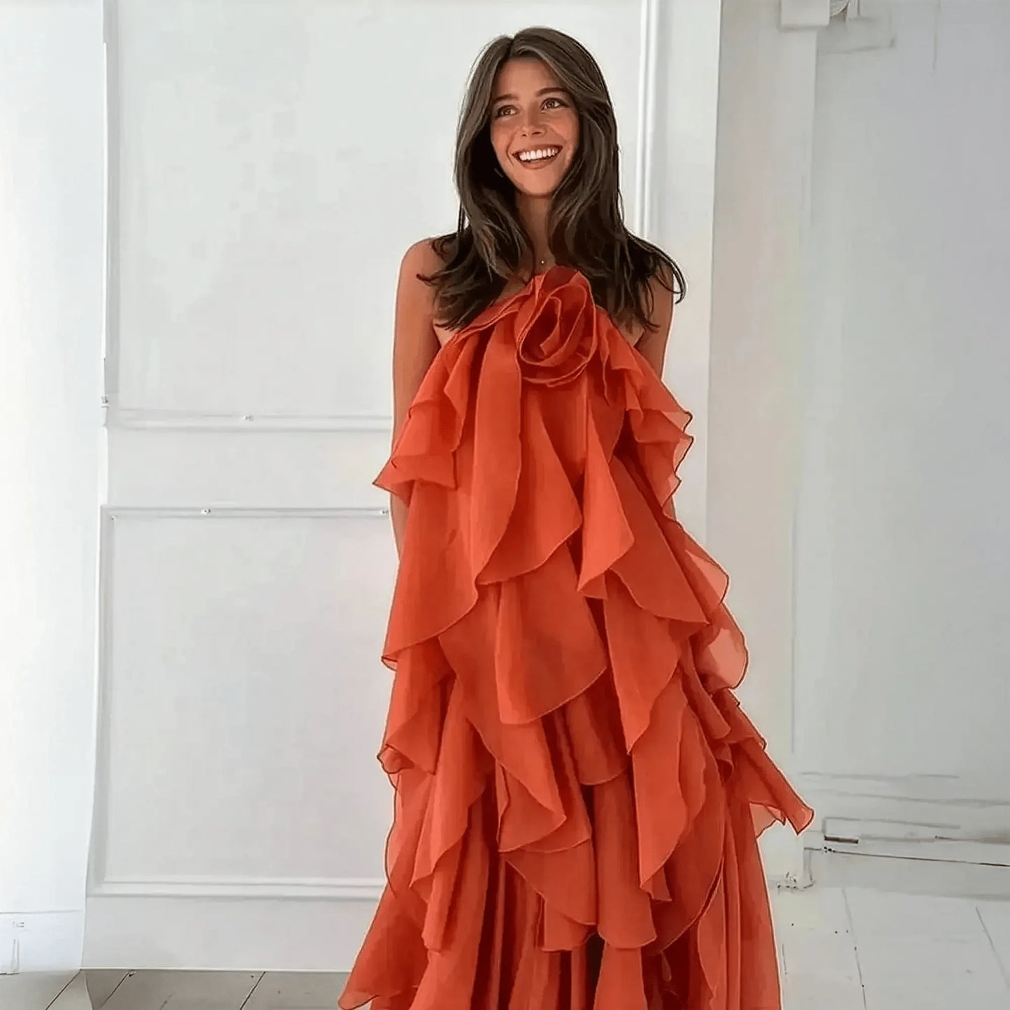 Robe Dos Nu Élégante - Saylana