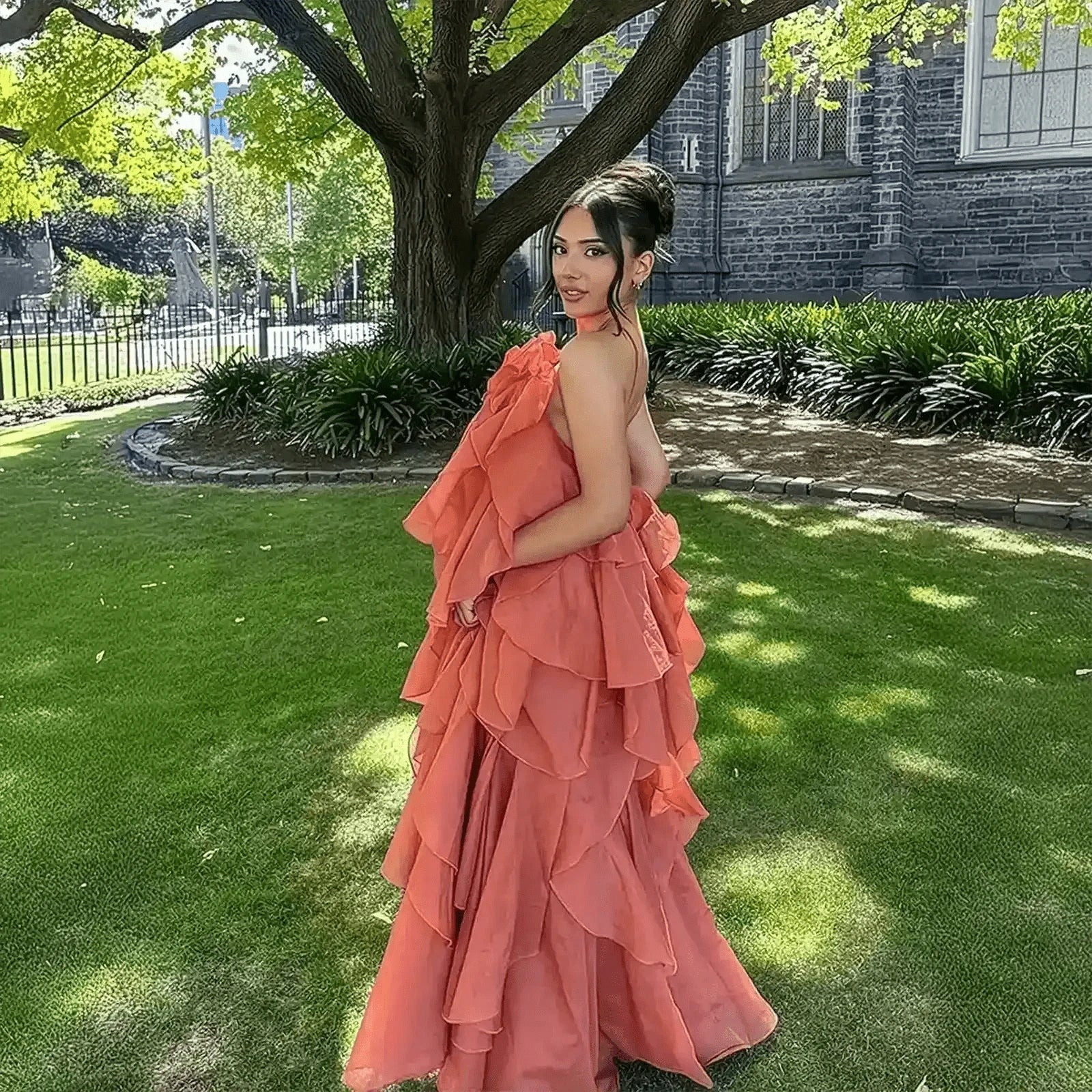 Robe Dos Nu Élégante - Saylana