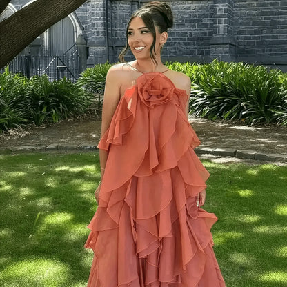 Robe Dos Nu Élégante - Saylana