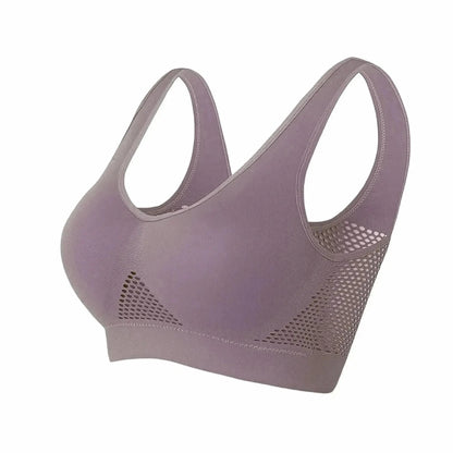 Brassière Sport Noir Femme Grand Taille - Saylana