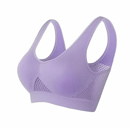 Brassière Sport Noir Femme Grand Taille - Saylana