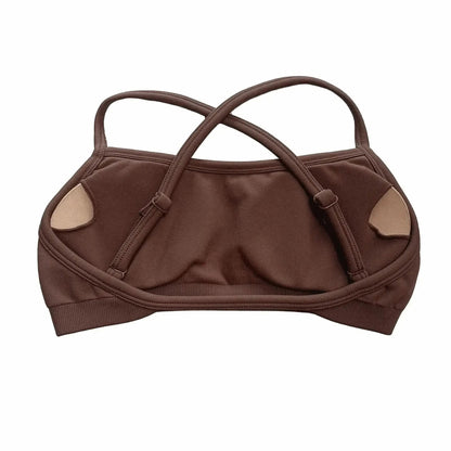 Brassière Dos Ouvert à Bretelles Réglables - Saylana