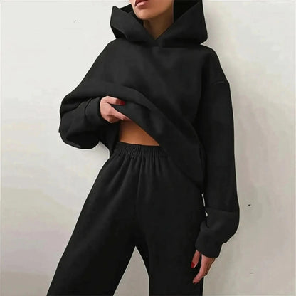 Ensemble Oversize Femme : Hoodie + Pantalon Long - Saylana