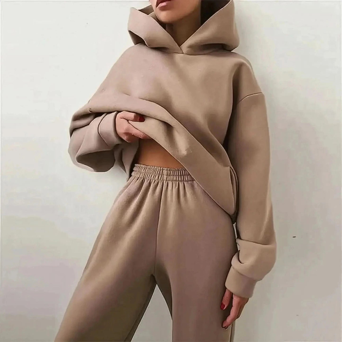 Ensemble Oversize Femme : Hoodie + Pantalon Long - Saylana