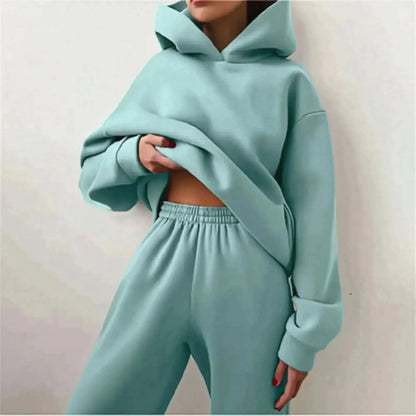 Ensemble Oversize Femme : Hoodie + Pantalon Long - Saylana