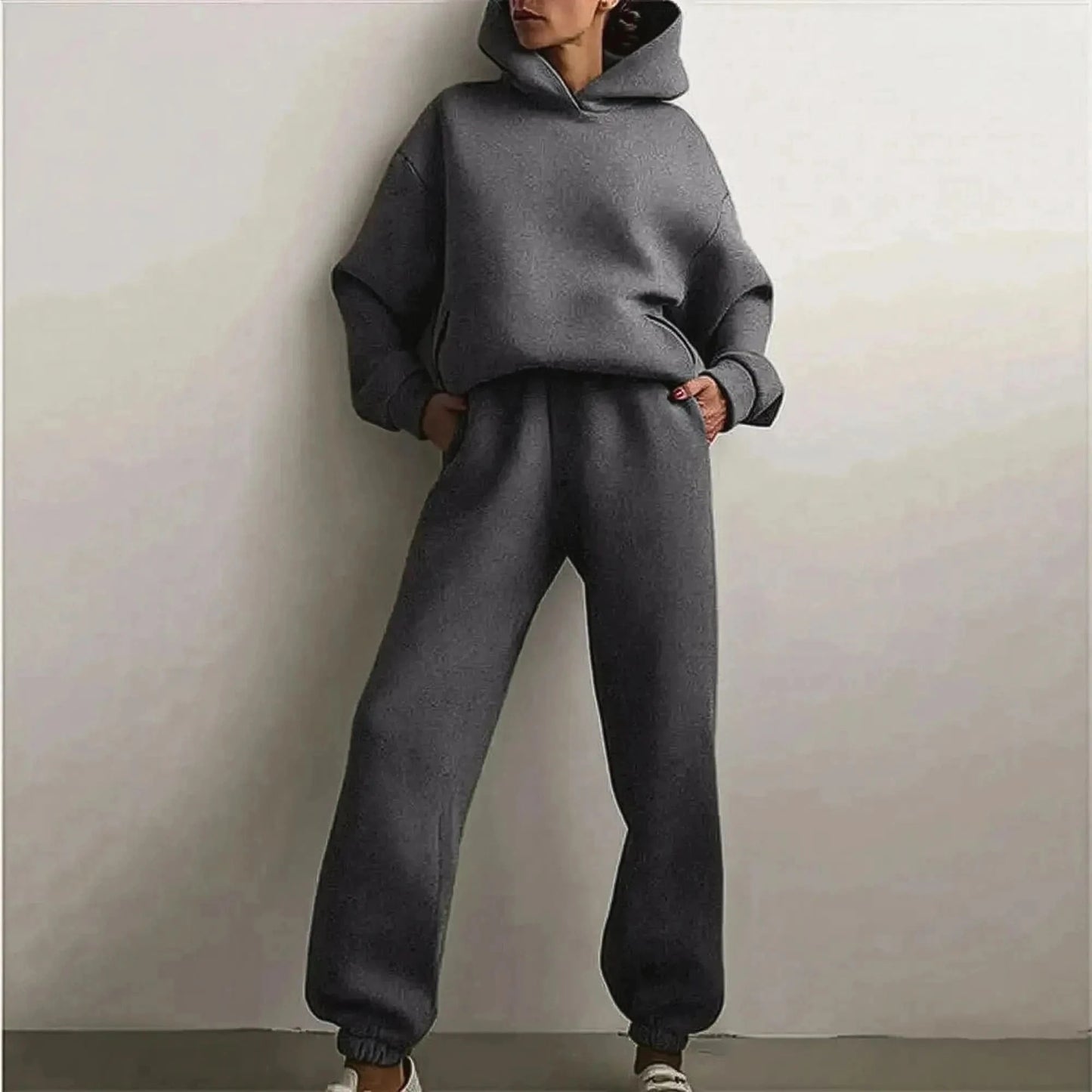 Ensemble Oversize Femme : Hoodie + Pantalon Long - Saylana