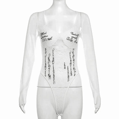 Body Manches Longues Transparent - Saylana