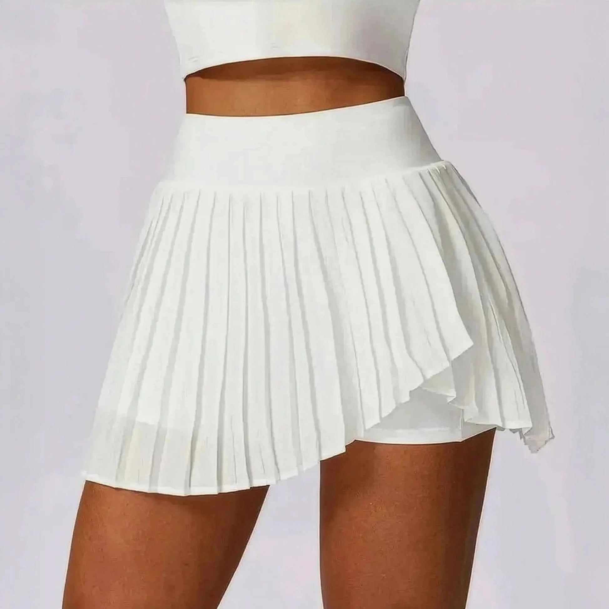 Jupe Plissée Sport Taille Haute - Saylana