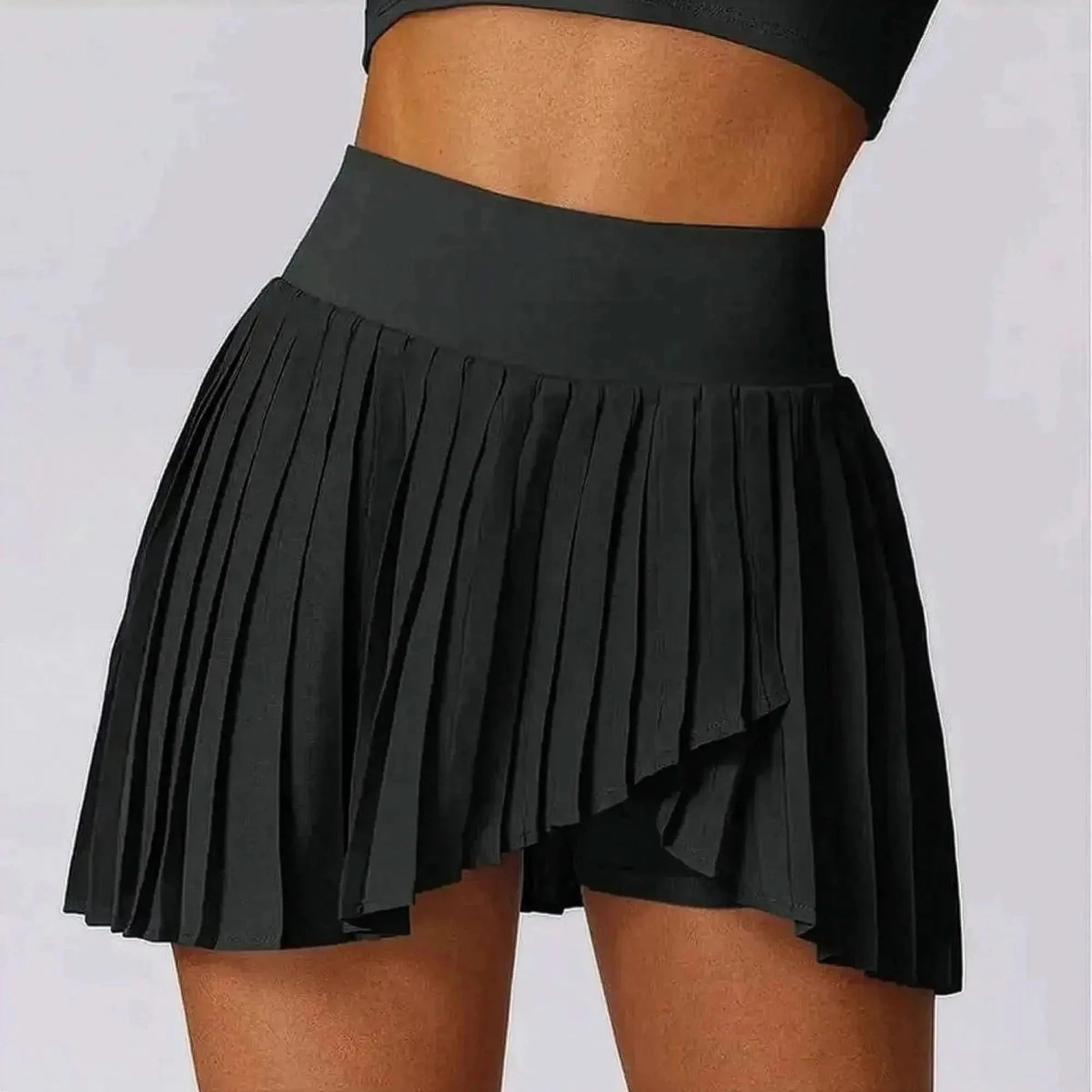 Jupe Plissée Sport Taille Haute - Saylana