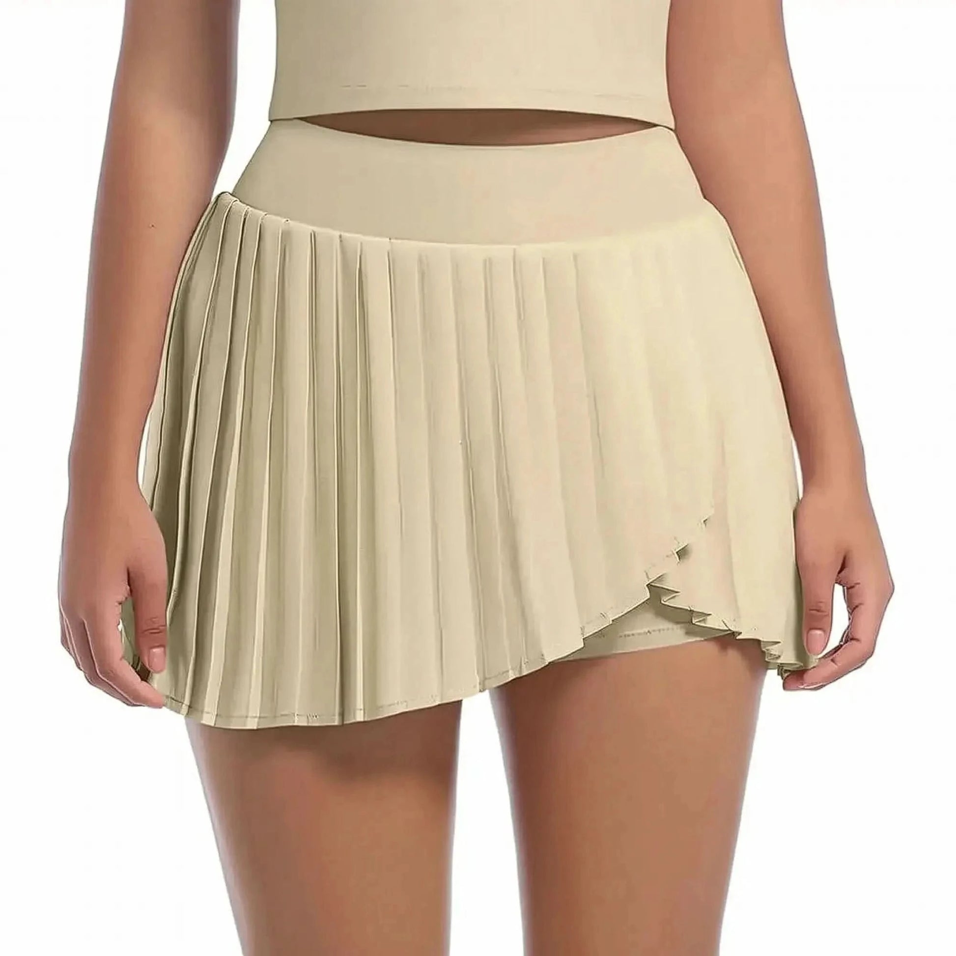 Jupe Plissée Sport Taille Haute - Saylana