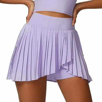 Jupe Plissée Sport Taille Haute - Saylana