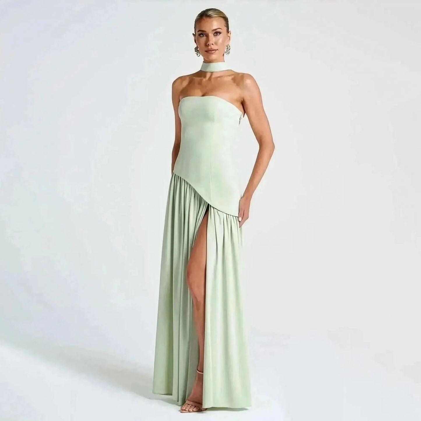 Robe Longue Épaules Dénudées - Saylana