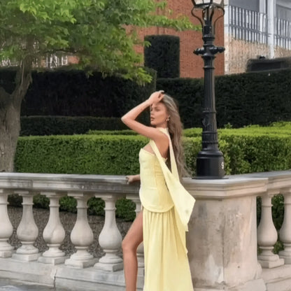 Robe Longue Épaules Dénudées - Saylana