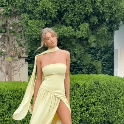 Robe Longue Épaules Dénudées - Saylana