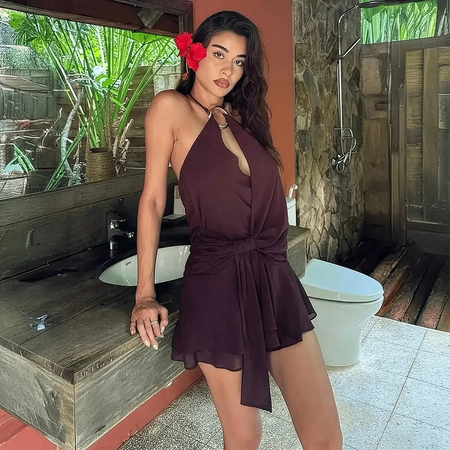 Mini Robe Bandage Sexy - Saylana