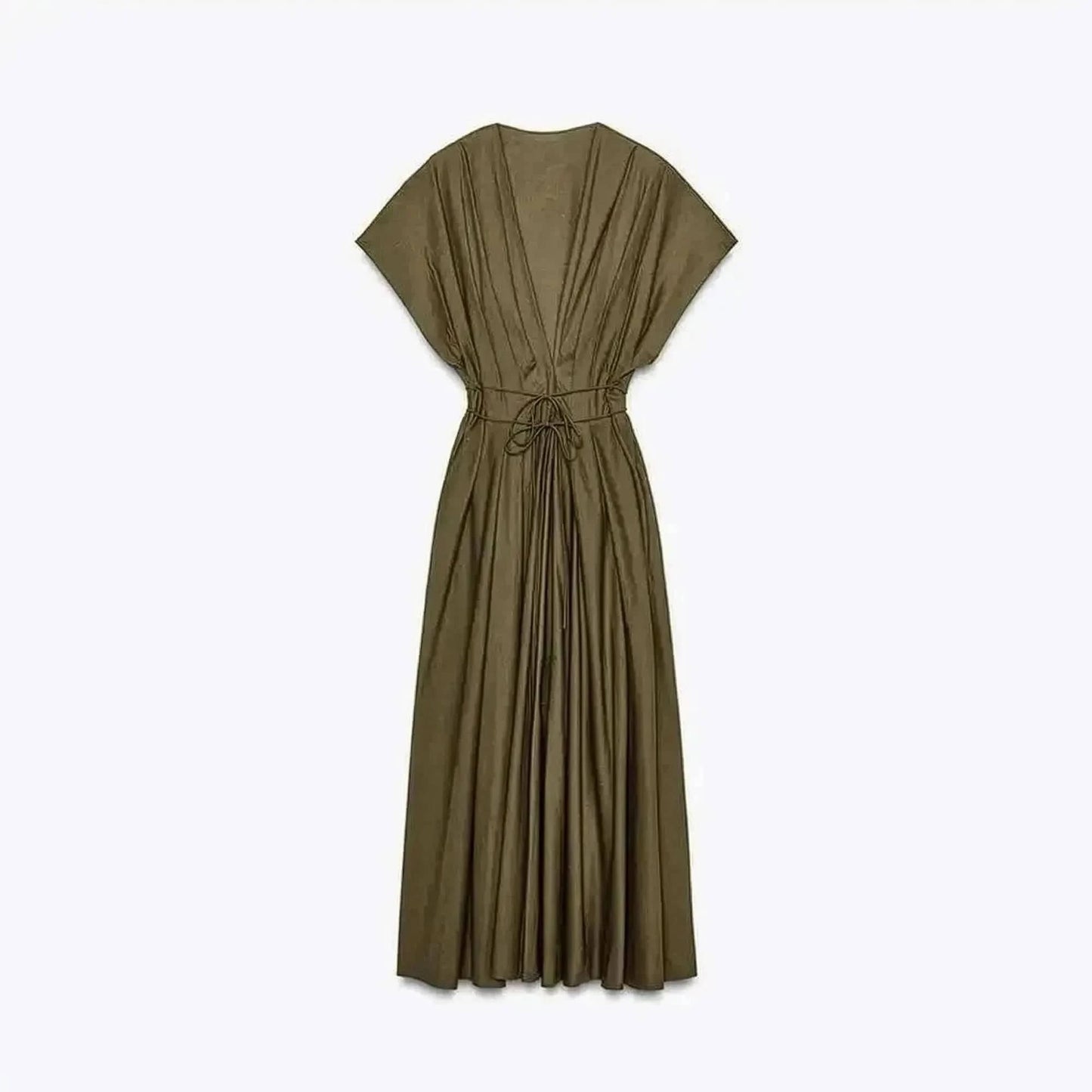 Robe Chic Plissée Taille Haute - Saylana