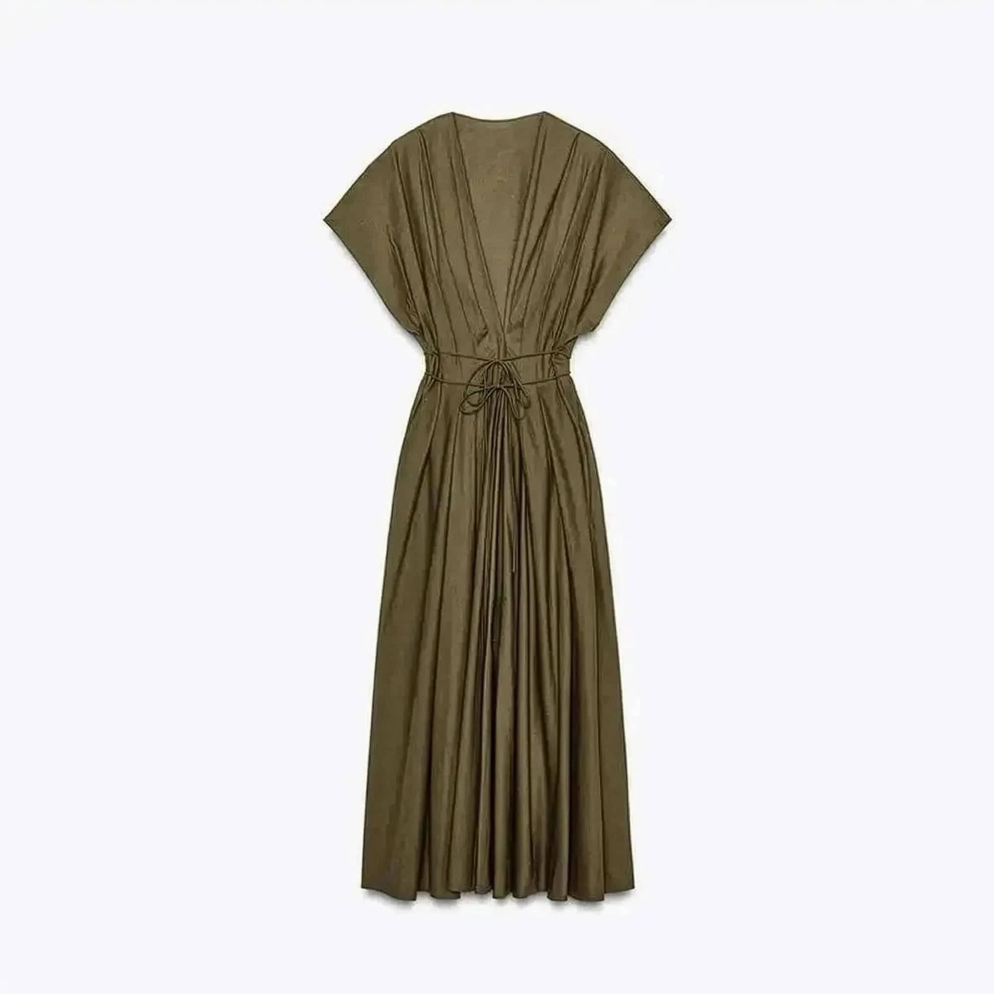 Robe Chic Plissée Taille Haute - Saylana