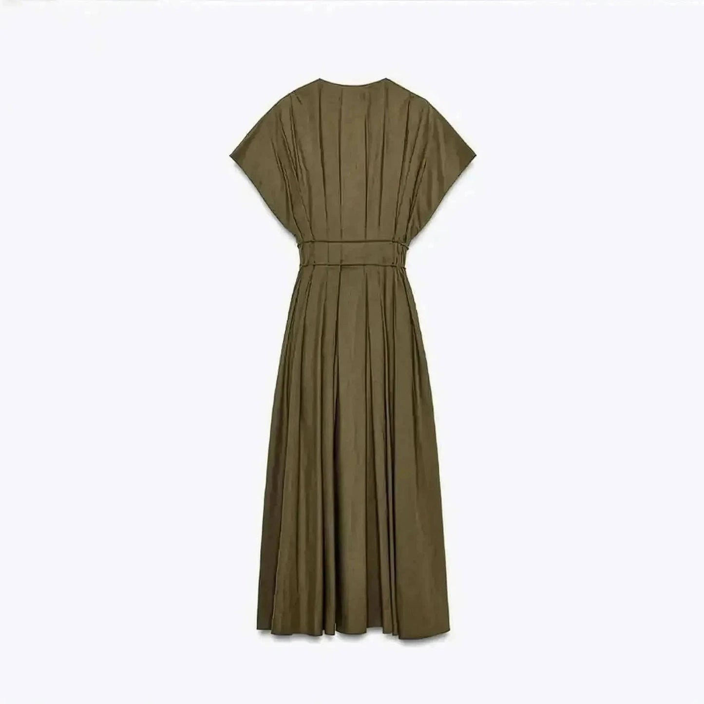 Robe Chic Plissée Taille Haute - Saylana