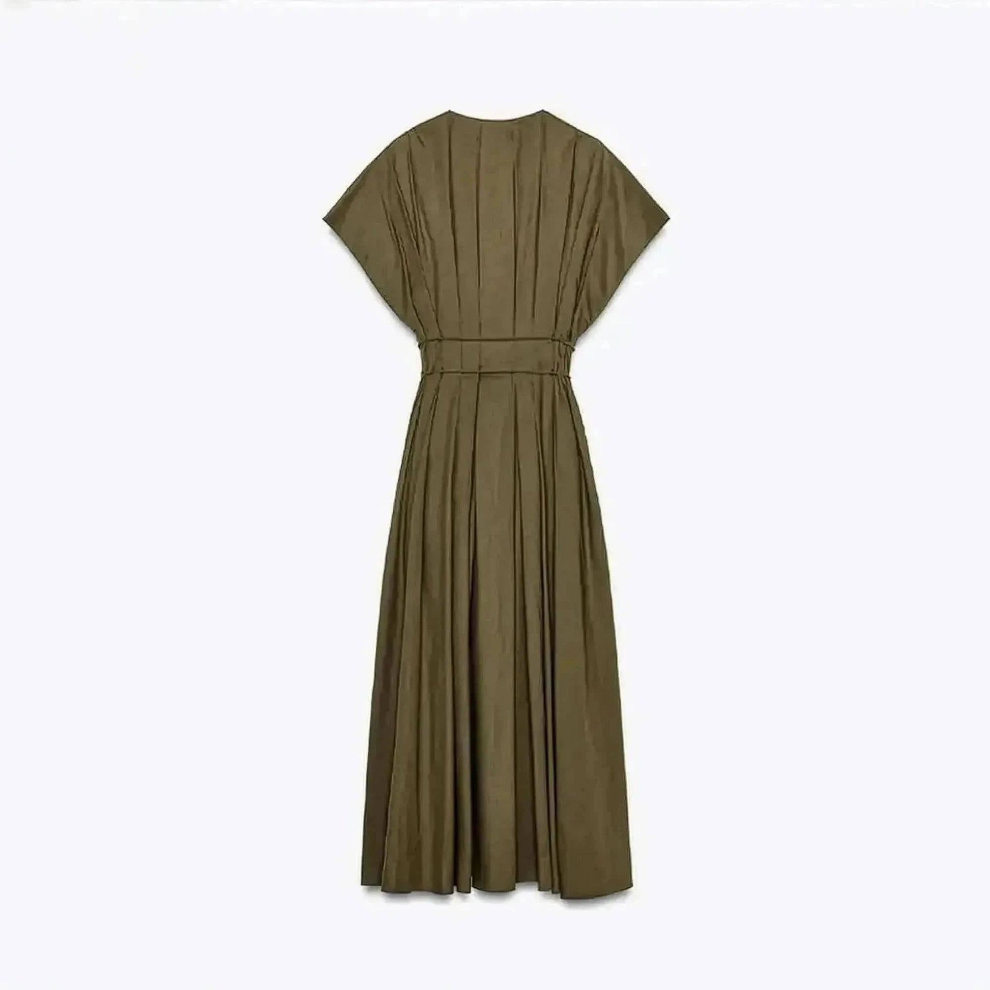 Robe Chic Plissée Taille Haute - Saylana