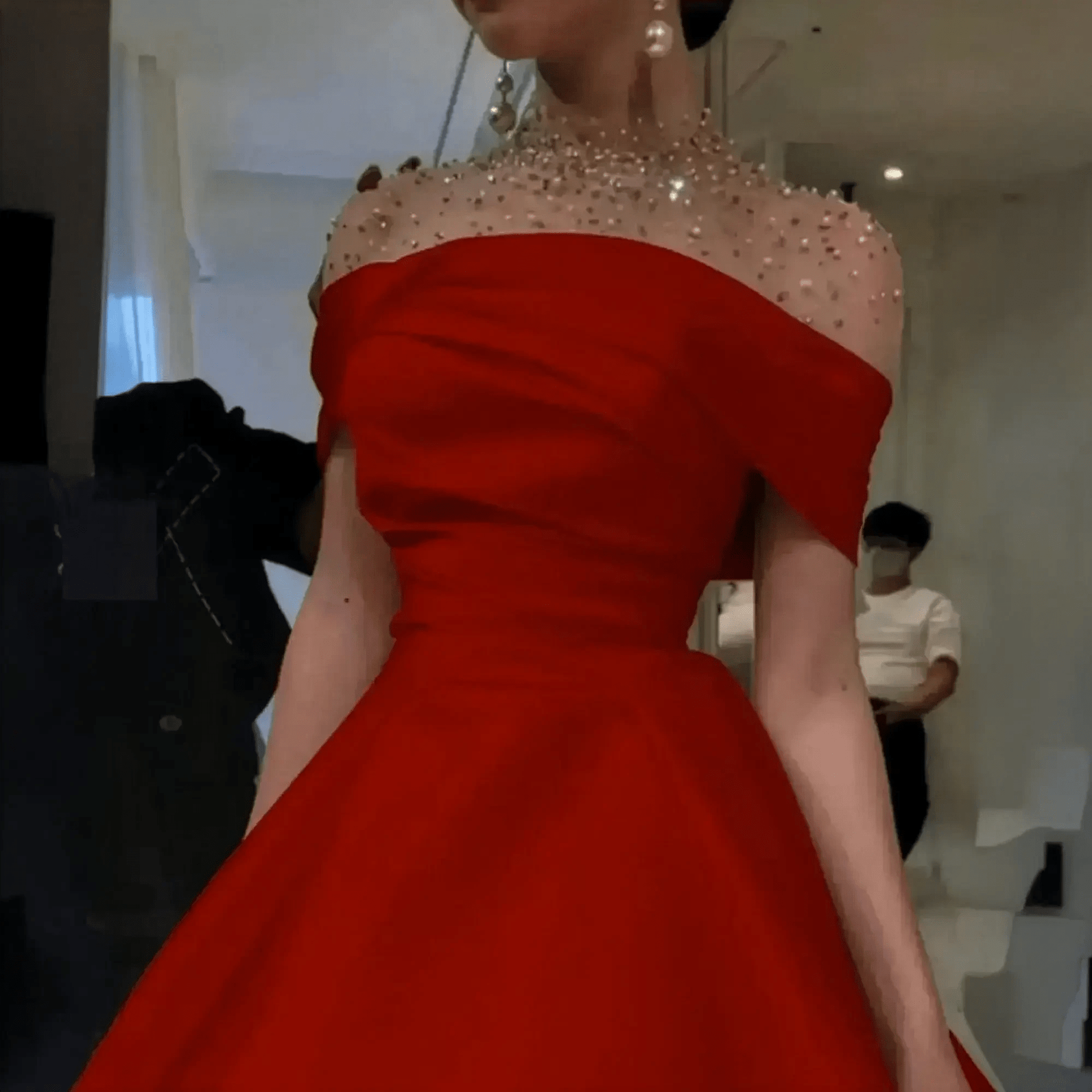 Robe de Bal Satin Élégante - Saylana