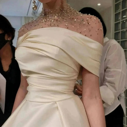 Robe de Bal Satin Élégante - Saylana