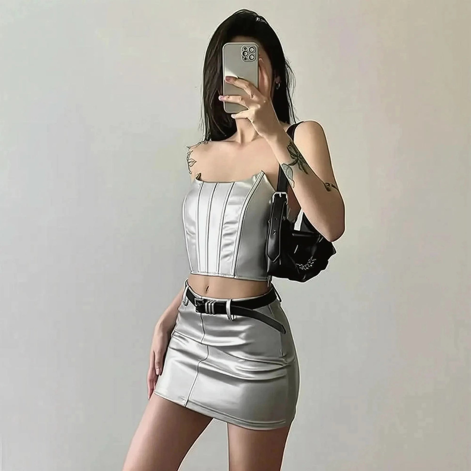 Ensemble 2 Pièces Bandeau Femme Soirée - Saylana