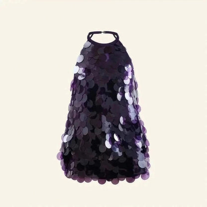 Mini Robe Pailletée Sexy - Saylana