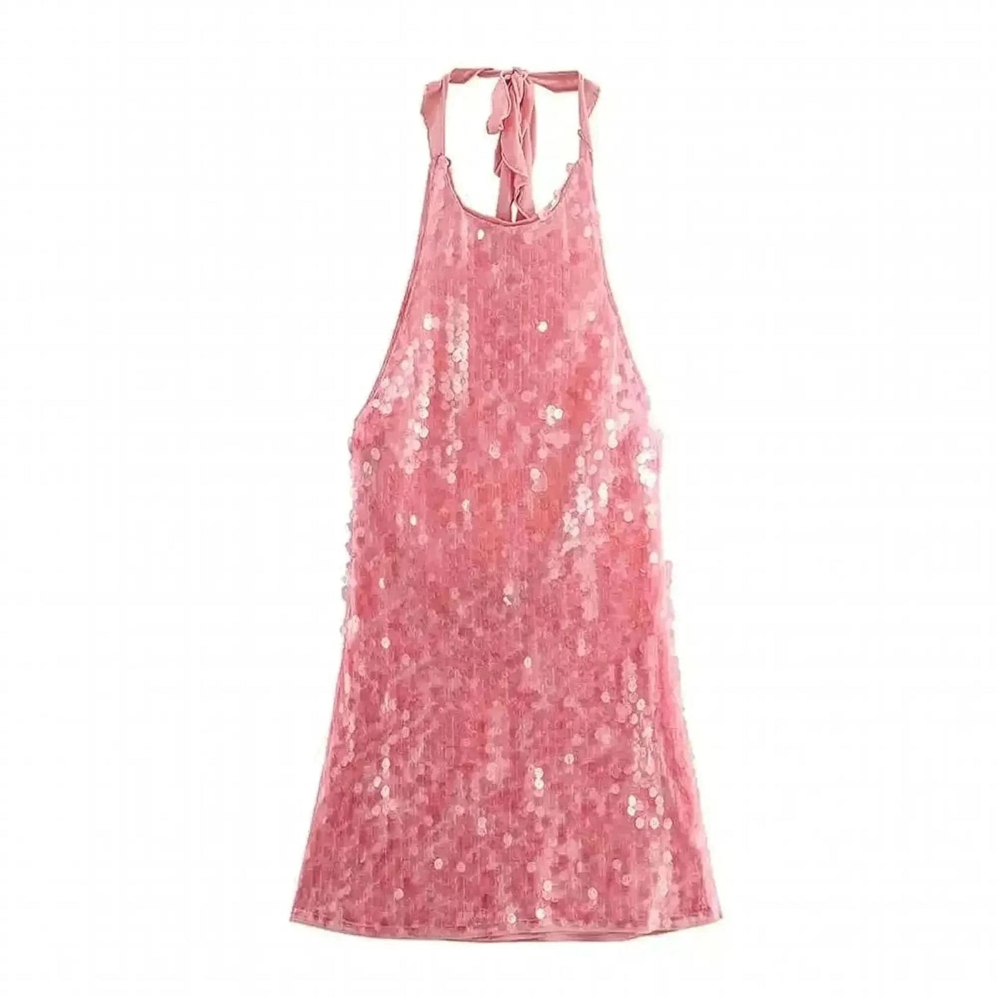 Mini Robe Pailletée Sexy - Saylana