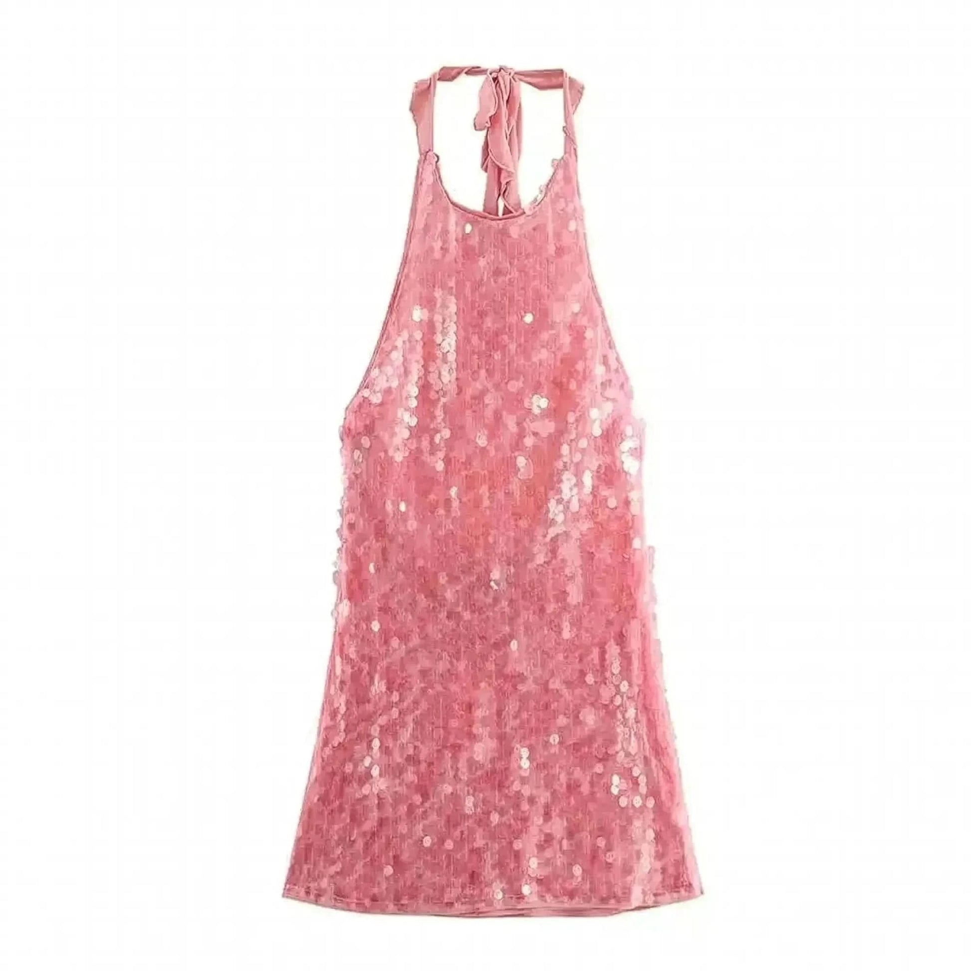 Mini Robe Pailletée Sexy - Saylana