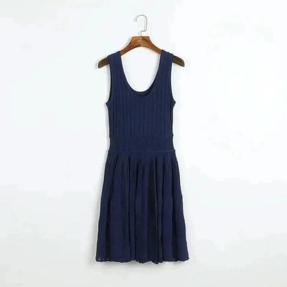 Robe Mini Sans Manches Chic - Saylana