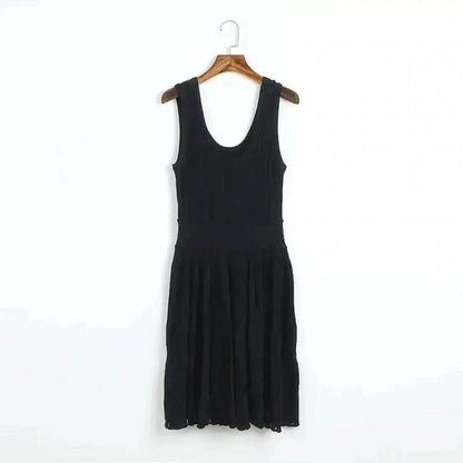 Robe Mini Sans Manches Chic - Saylana