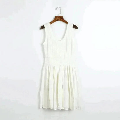 Robe Mini Sans Manches Chic - Saylana