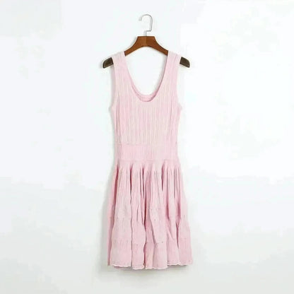 Robe Mini Sans Manches Chic - Saylana