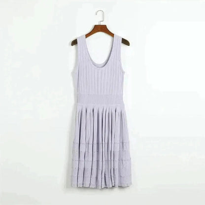 Robe Mini Sans Manches Chic - Saylana