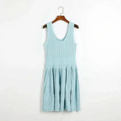 Robe Mini Sans Manches Chic - Saylana