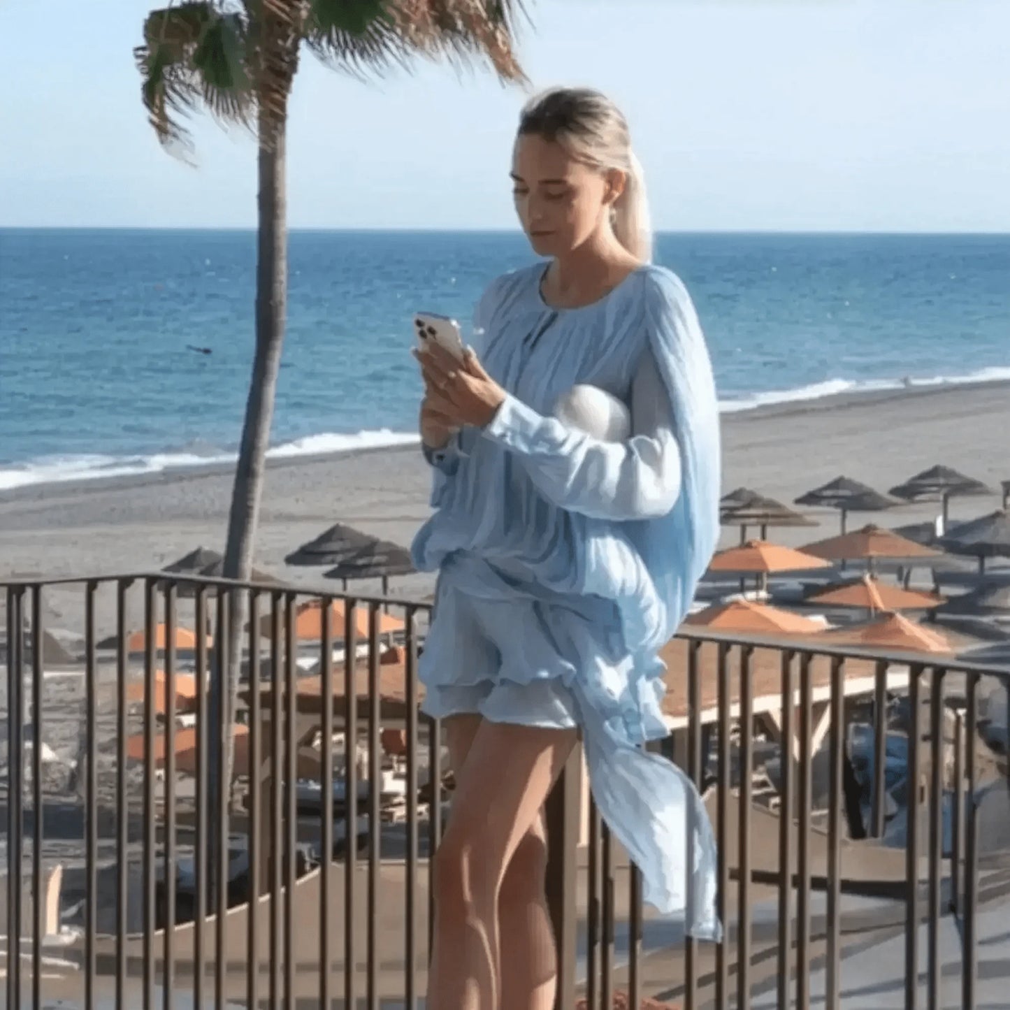 Mini Robe Plissée Chic - Saylana