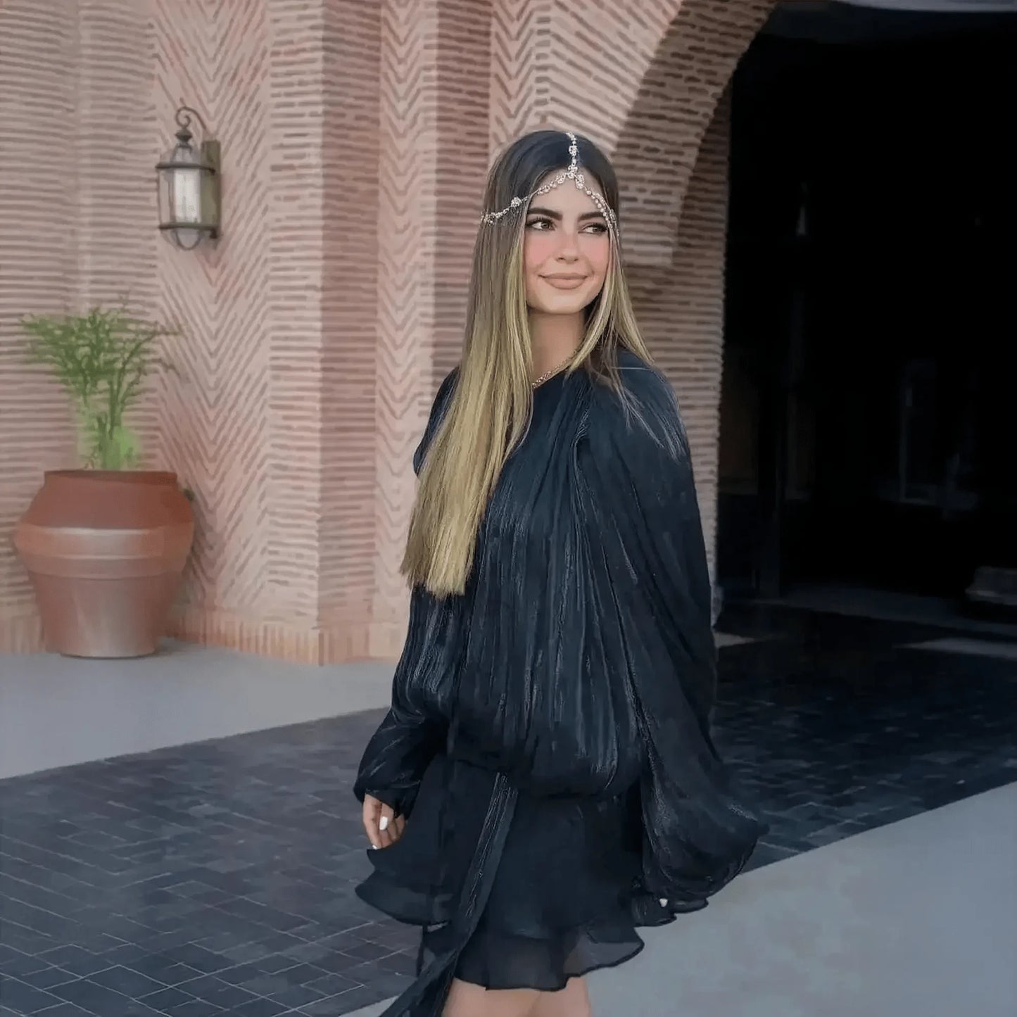 Mini Robe Plissée Chic - Saylana