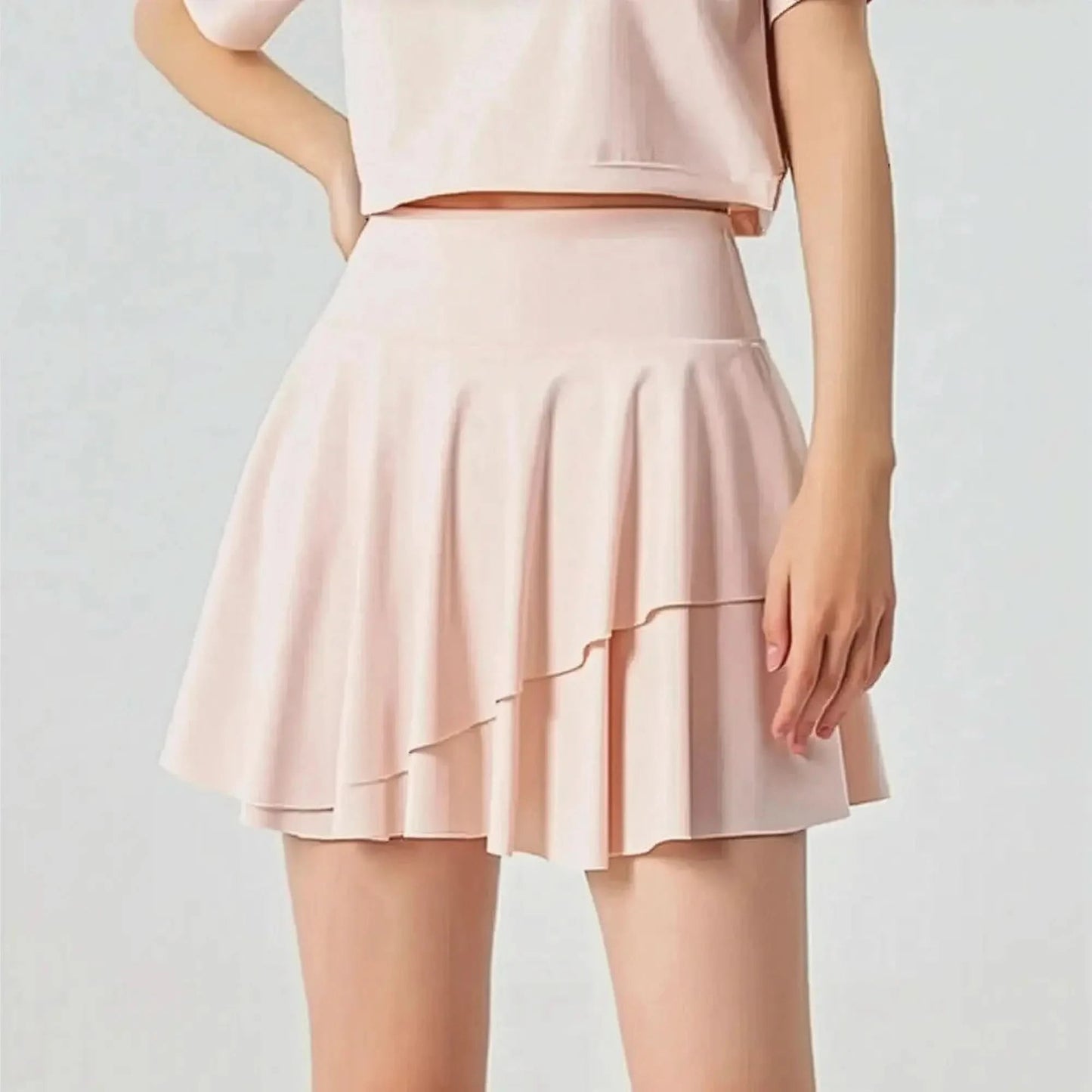 Jupe - Short Sport Taille Haute Séchage Rapide - Saylana