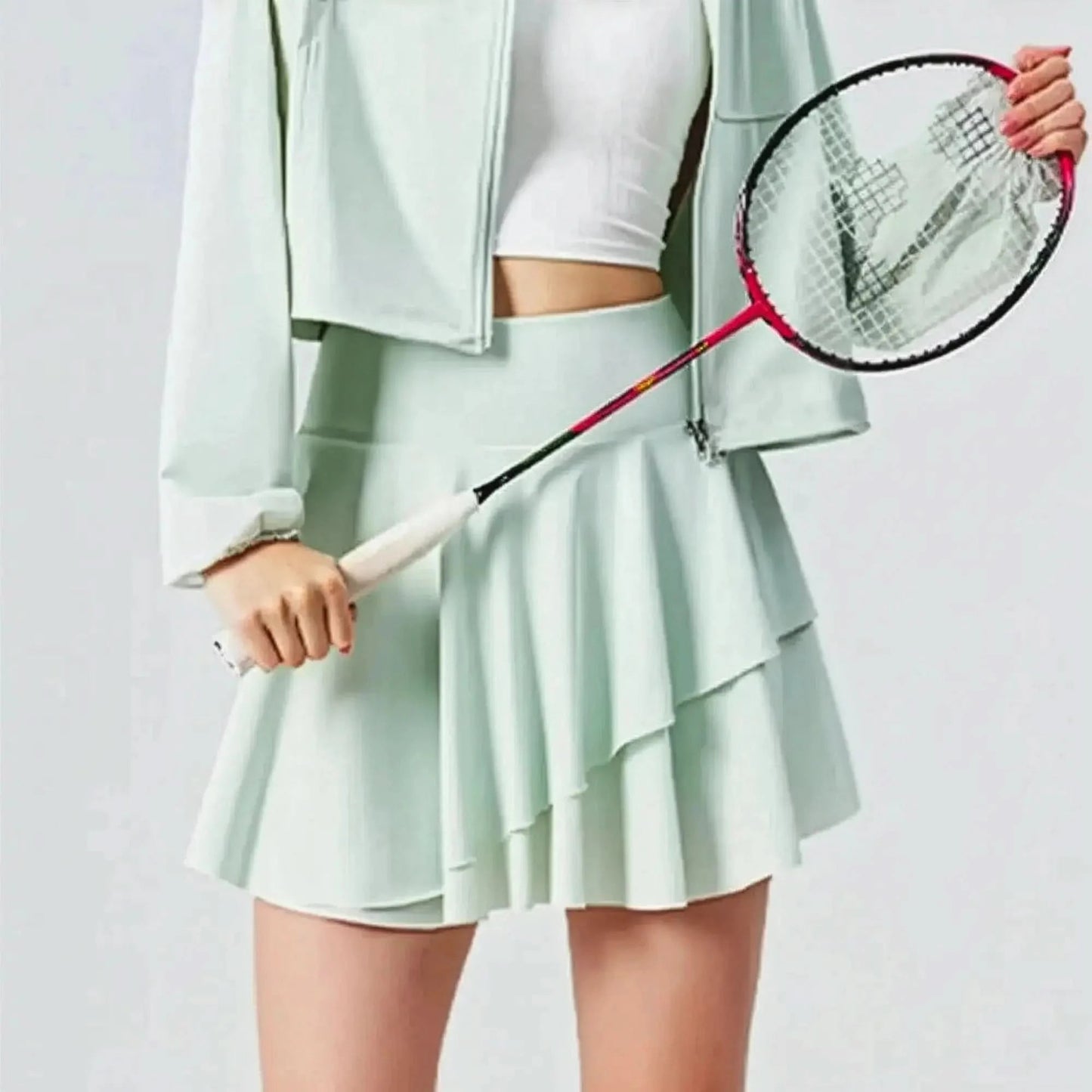 Jupe - Short Sport Taille Haute Séchage Rapide - Saylana